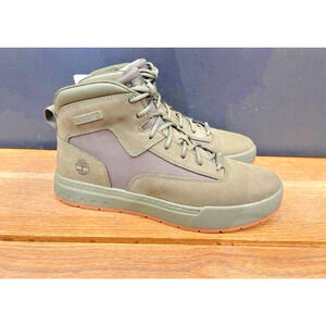 NEW TIMBERLAND MEN'S 9.5 MAPLE GROVE CHUKKA GRAPE LEAF NUBUCK A28PR